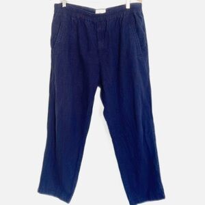 FOLK linen cotton pull on trouser pants XXL